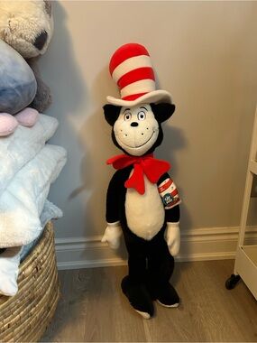 Dr Seuss Jumbo Cat in The Hat 38” Plush Toy